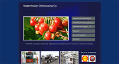 Desktop Screenshot of hattenhauerdistributing.com