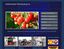 Tablet Screenshot of hattenhauerdistributing.com